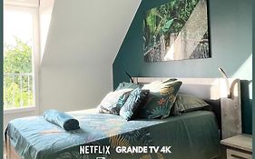Chambre Evasion - Sdb Wc Privatif - Entree Autonome - Grande Tv Netflix
